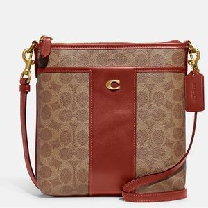 Coach Kitt Messenger Crossbody In Colorblock Signature Canvas $95